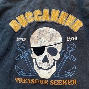 Gymboree buccaneer treasure seeker pirate top & khaki cargo pants size boys 6
